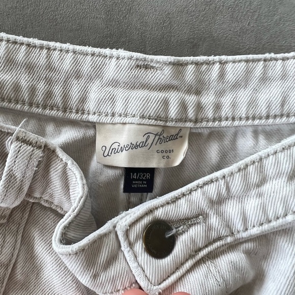 NWOT Universal Thread Wide Leg Crop Jeans size 14 - Picture 7 of 7